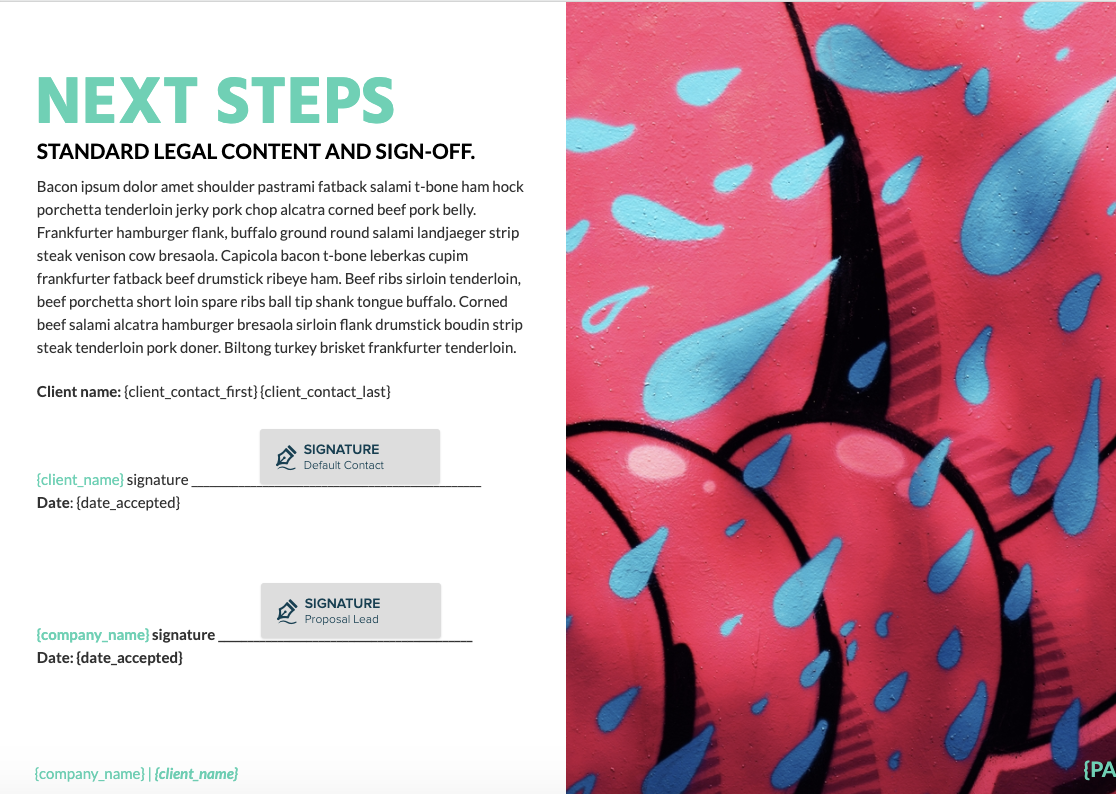 Graphic Design Proposal Template